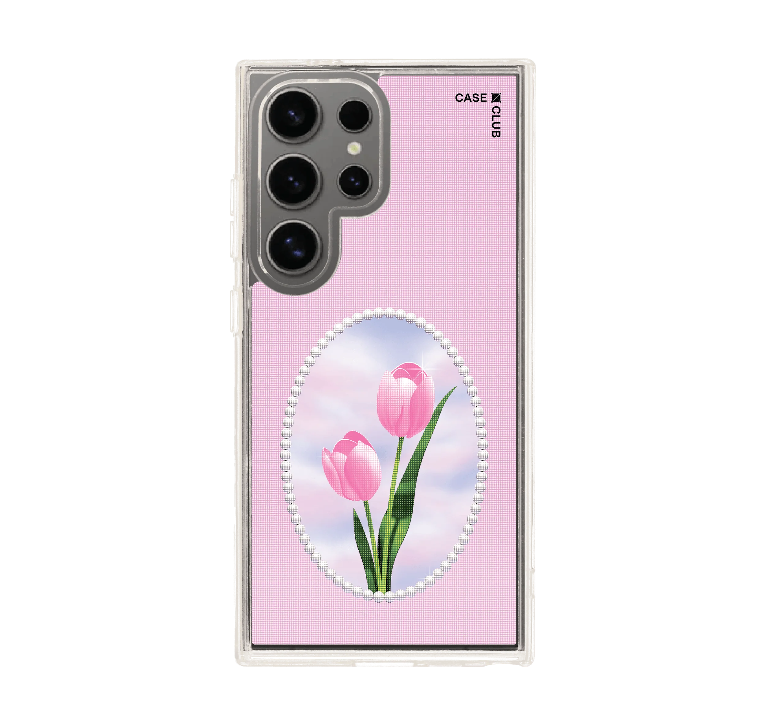 halftone tulips